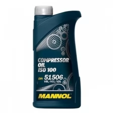 Масло моторное Mannol Compressor Oil ISO 100 1L, 1918