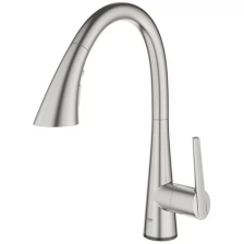 Grohe Смеситель для кухни GROHE Zedra Touch сенсорный, суперсталь (30219DC2)