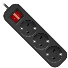 Удлинитель Defender G330 3 Sockets 3m Black 99334