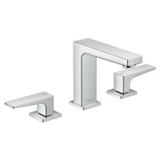 Смеситель hansgrohe Metropol для раковины на 3 отверстия 32514000, хром