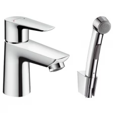 Смеситель для раковины Hansgrohe Talis E 71729000 с гигиеническим душем Хром