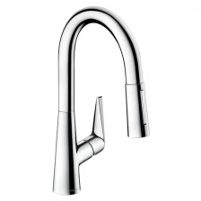 Смеситель для кухни, однорычажный, хром, Hansgrohe Talis M51 73850000